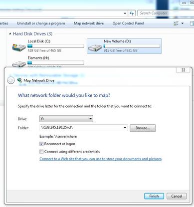 map network drive
